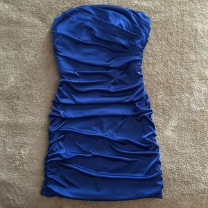 Bright Blue Bodycon Dress